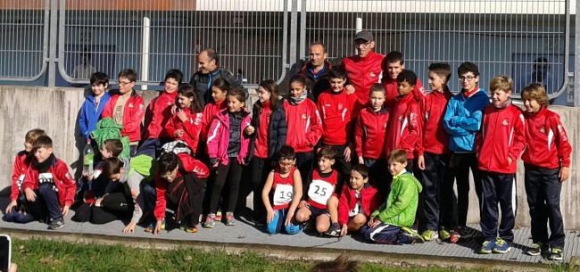 Foto de grupo de nuestros chicos en Vigo